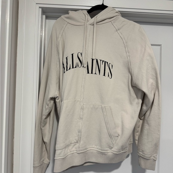 All Saints Other - AllSaints Cream Hoodie